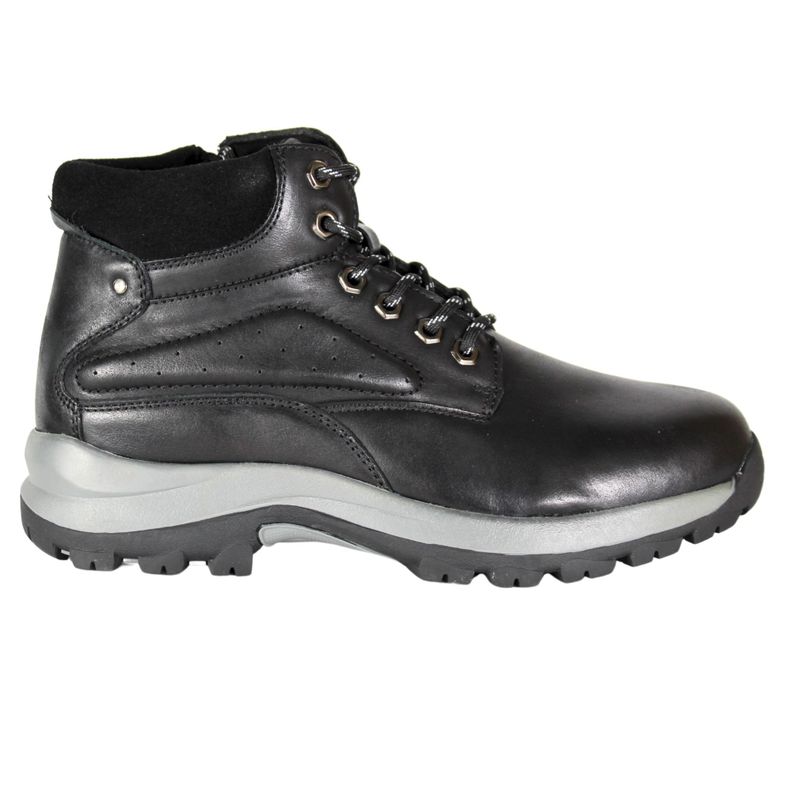 Botin Casual de Cuero Hombre C36 Negro