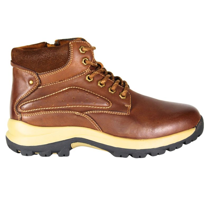 Botin Casual de Cuero Hombre C36 Negro