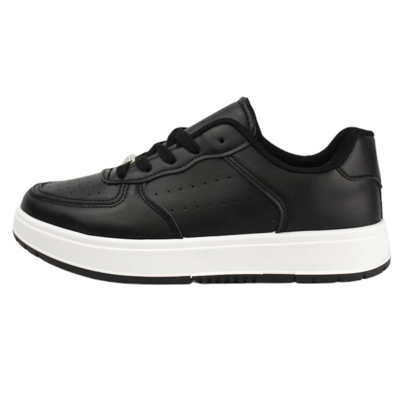 Zapatilla Urbana de Mujer con Plataforma TH3 Yassne Negro-0