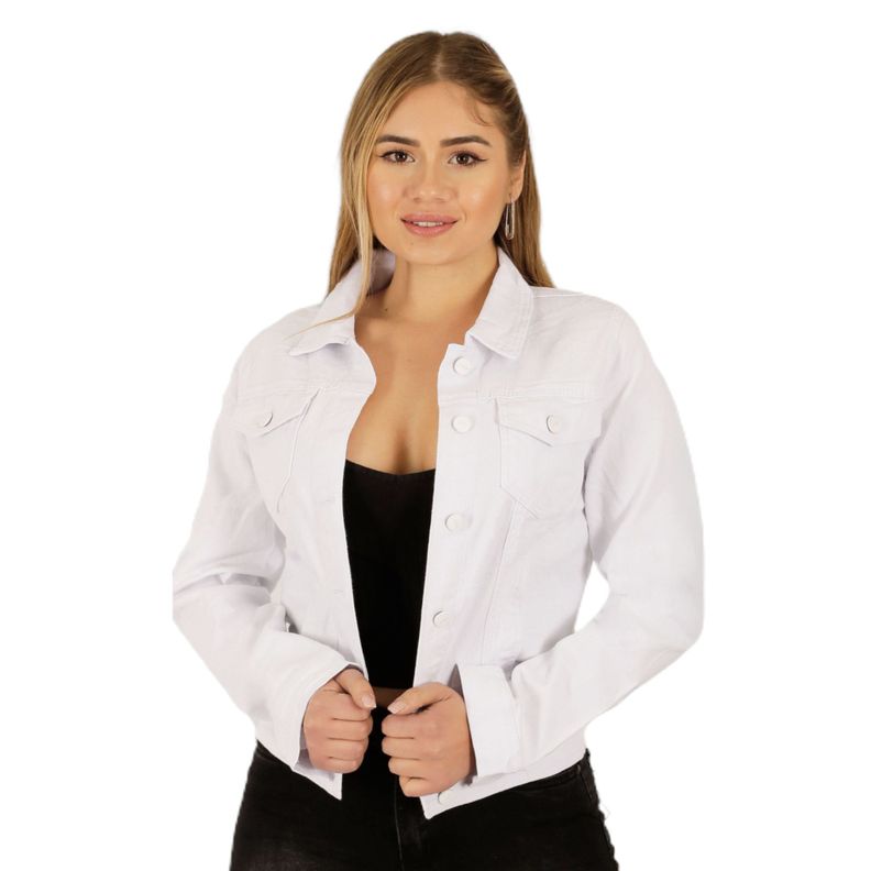 Chaqueta de Mezclilla para Mujer J19 Yassne-0