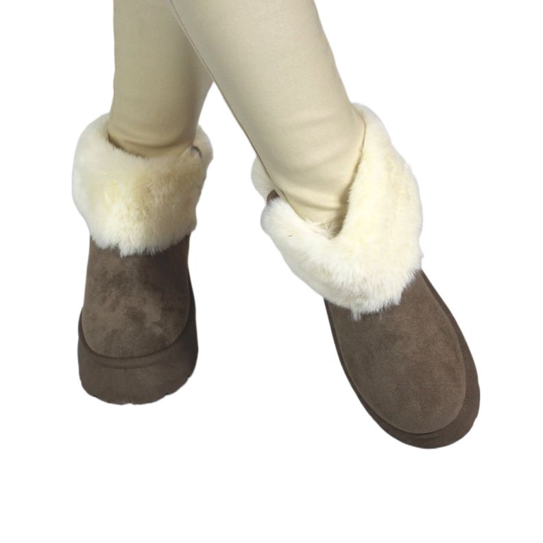 Pantubota Botin de Mujer Invierno 13 Yassne Gris-2
