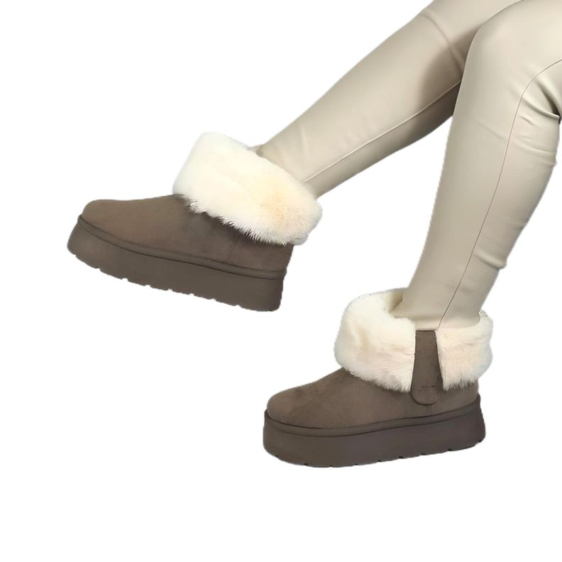 Pantubota Botin de Mujer Invierno 13 Yassne Gris-3