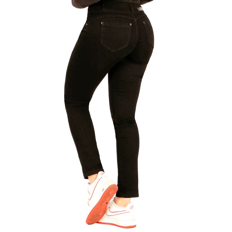 Jeans De Mujer Tiro Alto Pitillo J74 Yassne-3