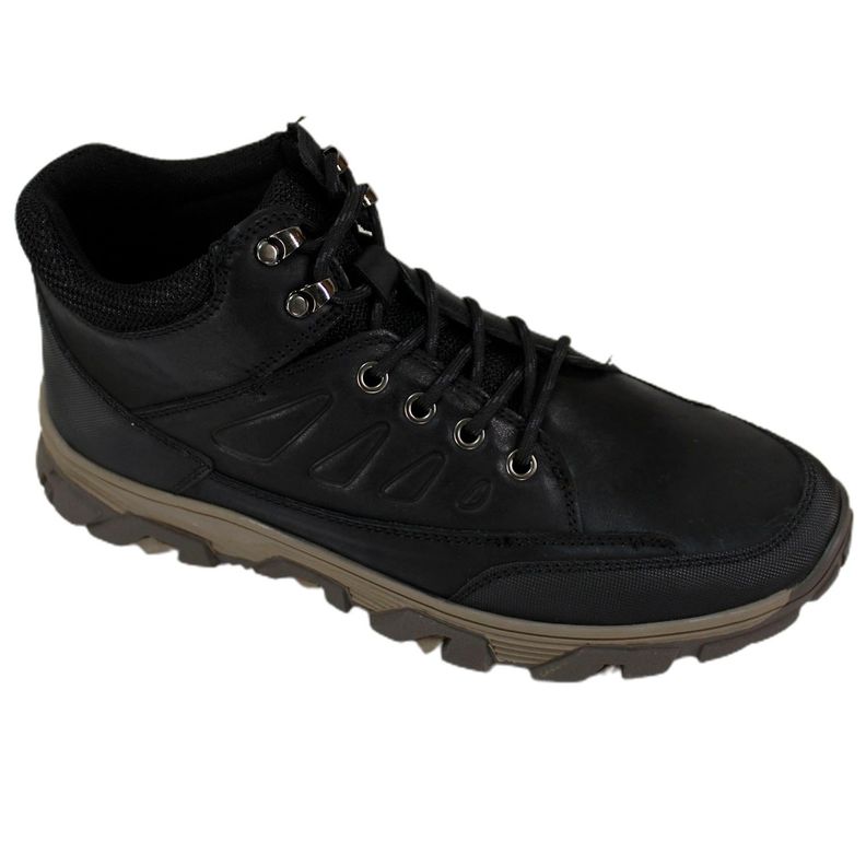 Botin Casual De Cuero Hombre L801 Mb-1