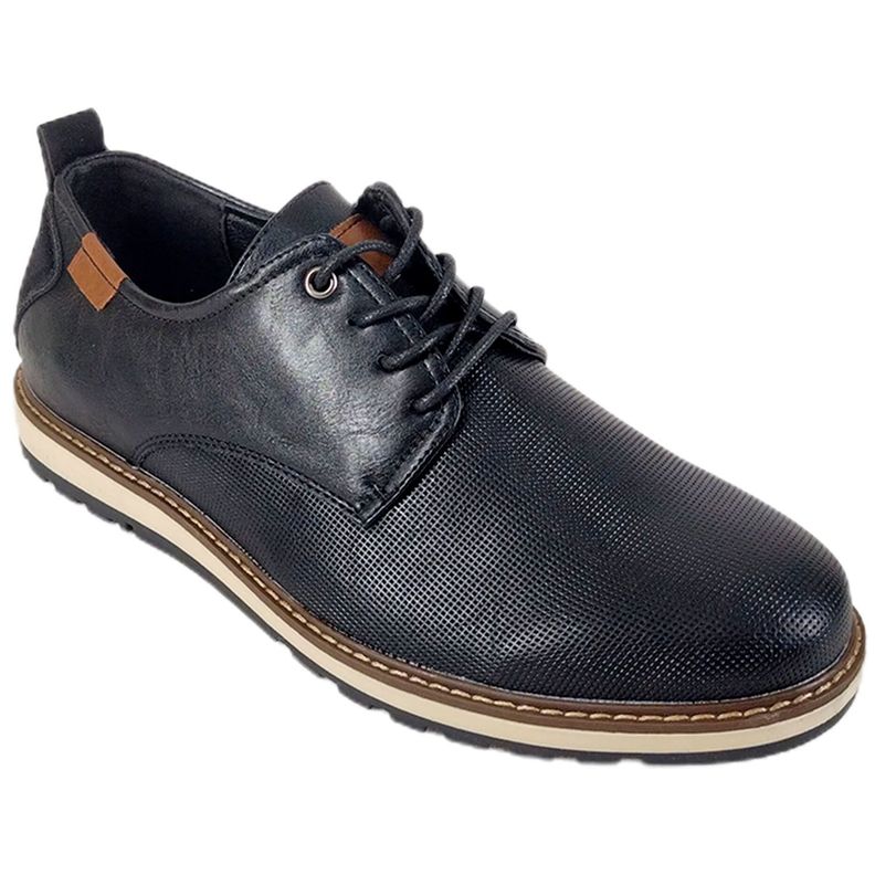 Zapato Casual de Hombre X25 Negro-1