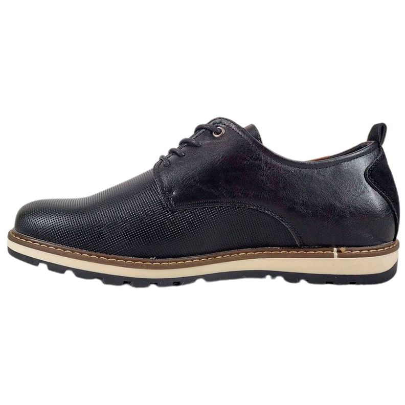 Zapato Casual de Hombre X25 Negro-3