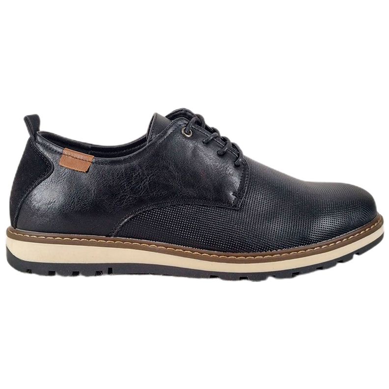 Zapato Casual de Hombre X25 Negro-0