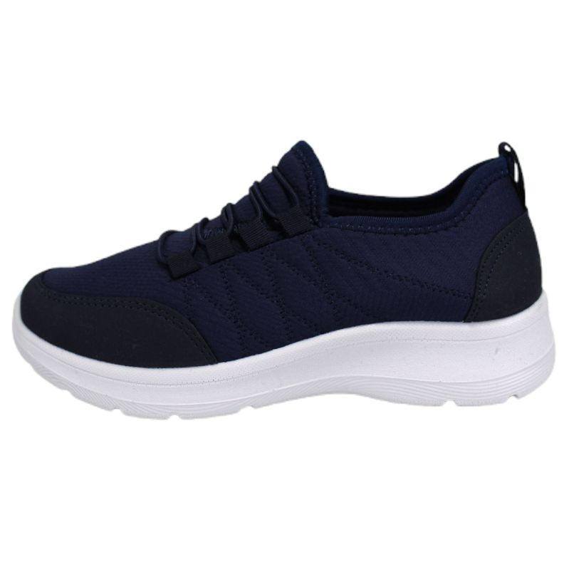 Zapatilla Deportiva Mujer Acolchadas Yassne Azul-0