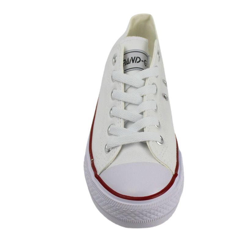 Zapatilla urbana de lona para mujer G1 Yassne Blanco-2