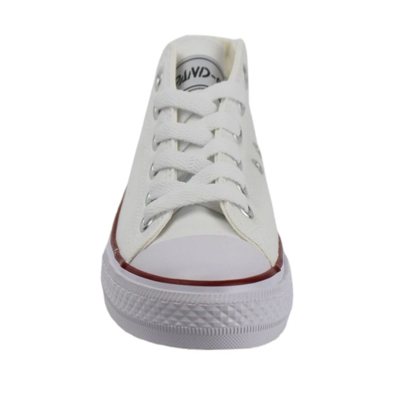 Zapatilla urbana de lona para mujer G1 Yassne Blanco-3
