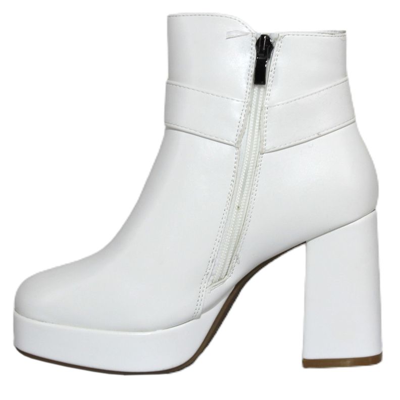 Botines de ecocuero con tacón alto y plataforma 362 Yassne-3