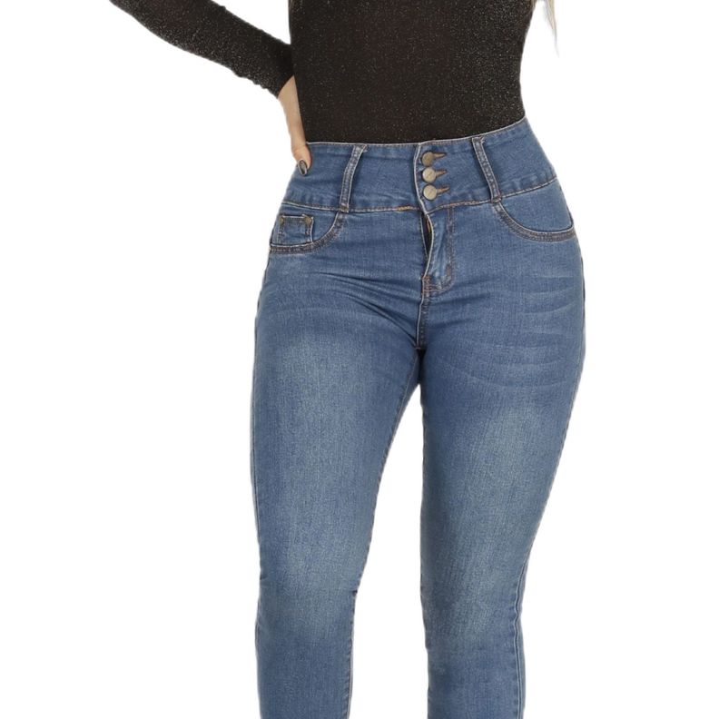 Jeans Mujer Tiro Alto 73 Yassne-3