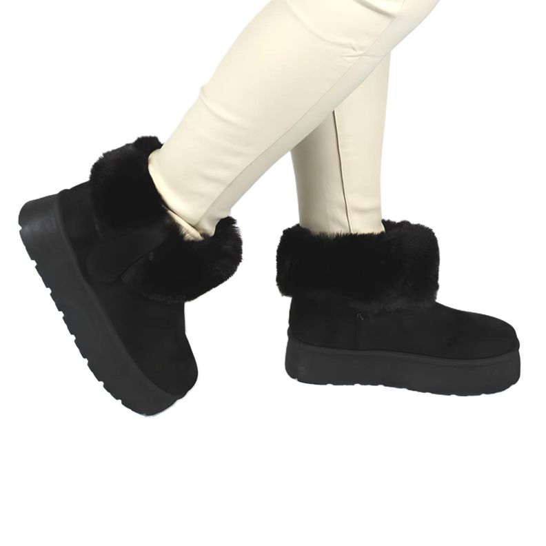 Pantubota Botin de Mujer Invierno 13 Yassne Negro-0