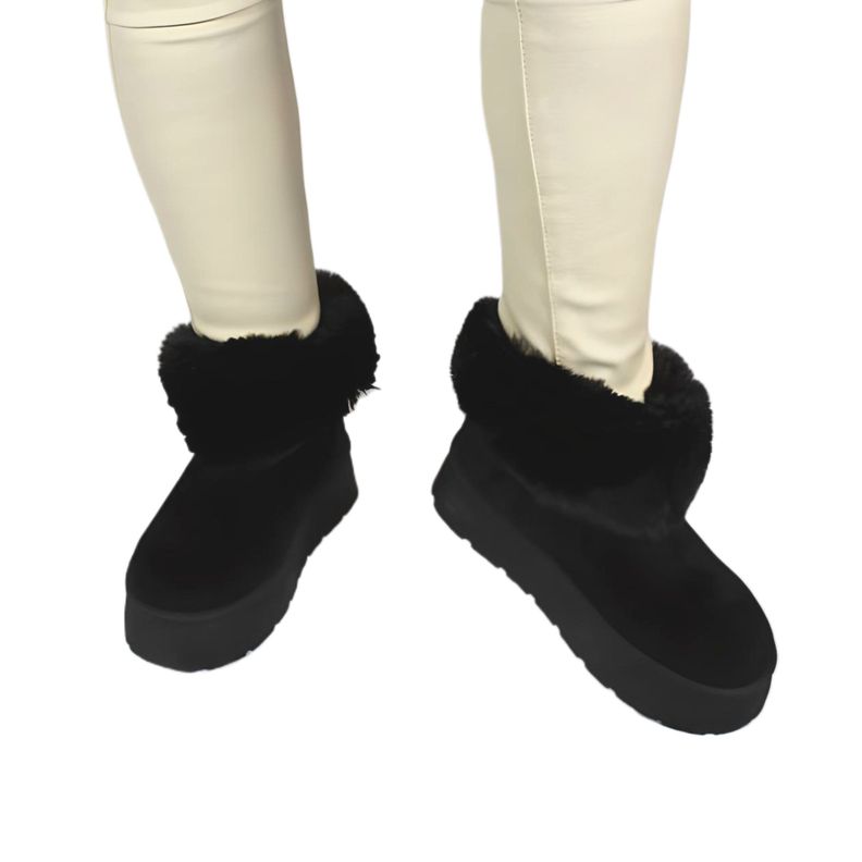 Pantubota Botin de Mujer Invierno 13 Yassne Negro-3
