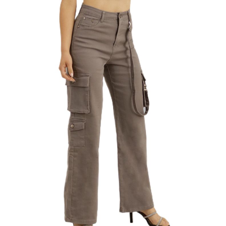 Jeans Cargo de Mujer J9810-3