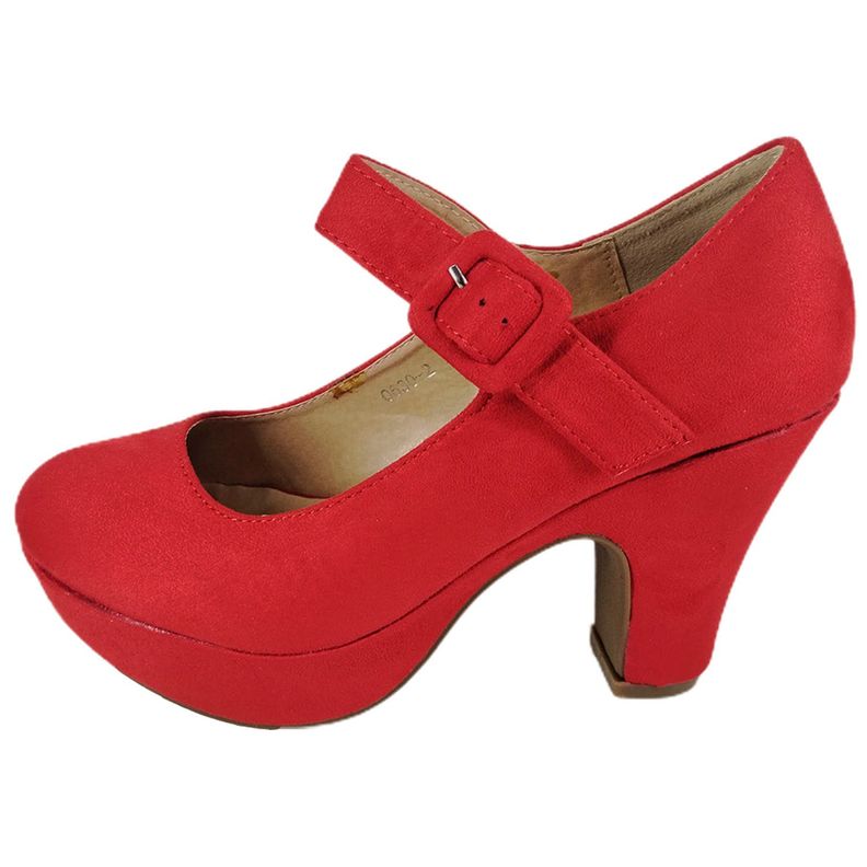 Zapato de Plataforma para mujer Gamuza 30-2-1