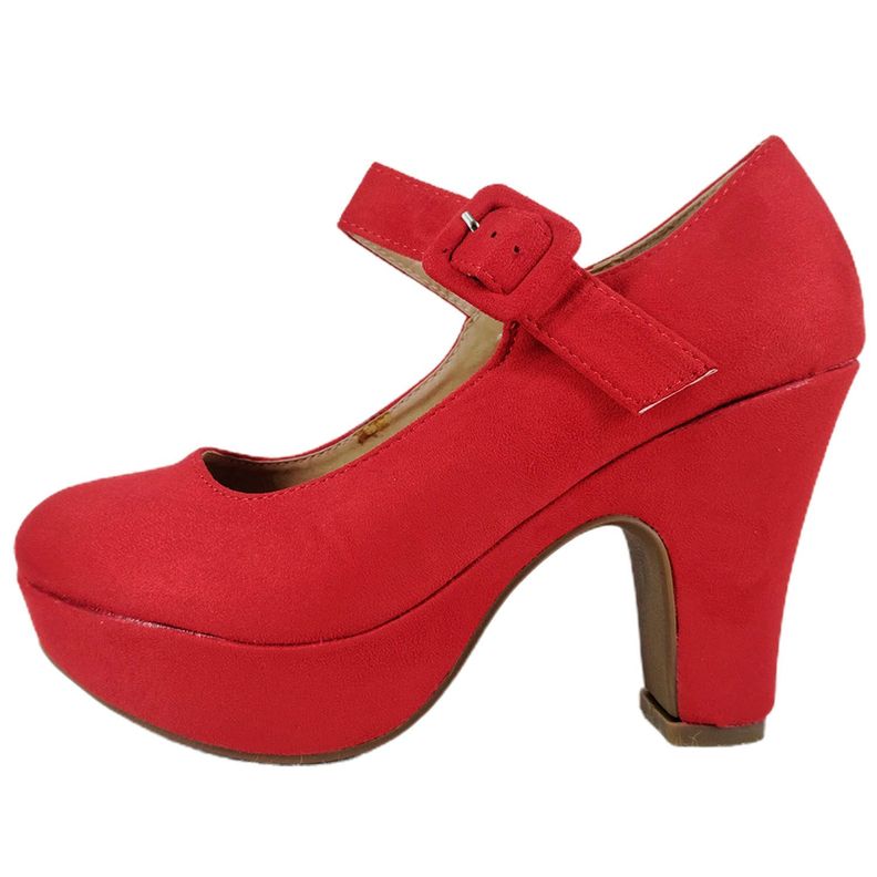 Zapato de Plataforma para mujer Gamuza 30-2-0
