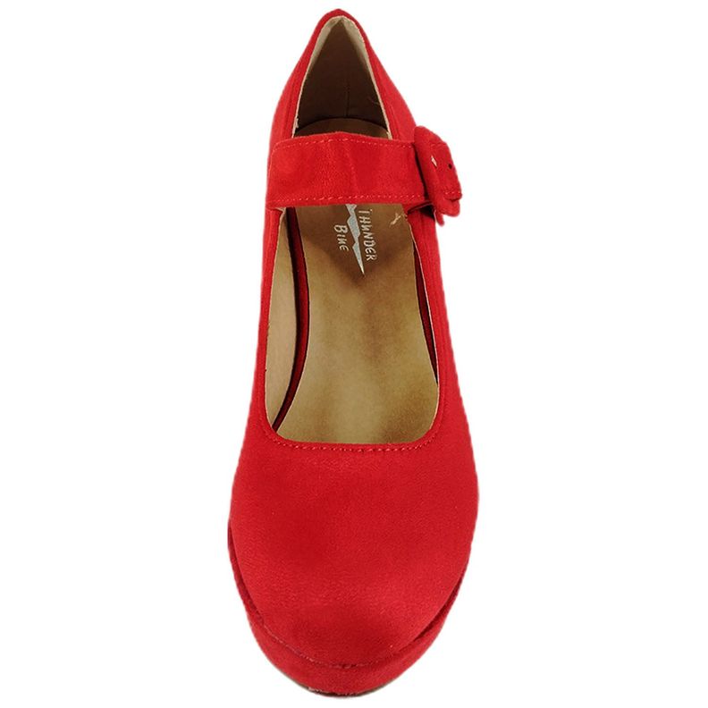 Zapato de Plataforma para mujer Gamuza 30-2-3