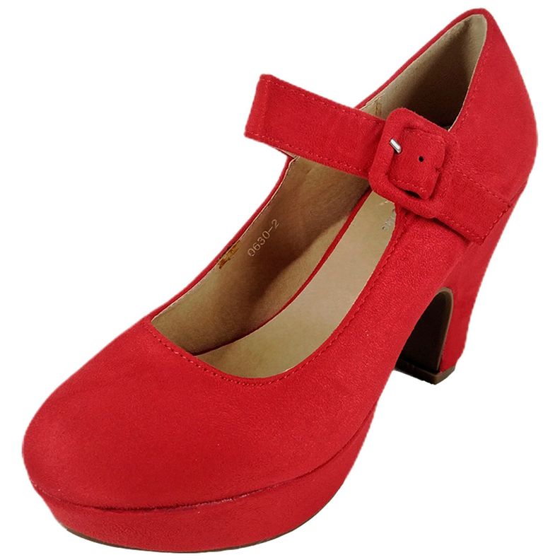Zapato de Plataforma para mujer Gamuza 30-2-2