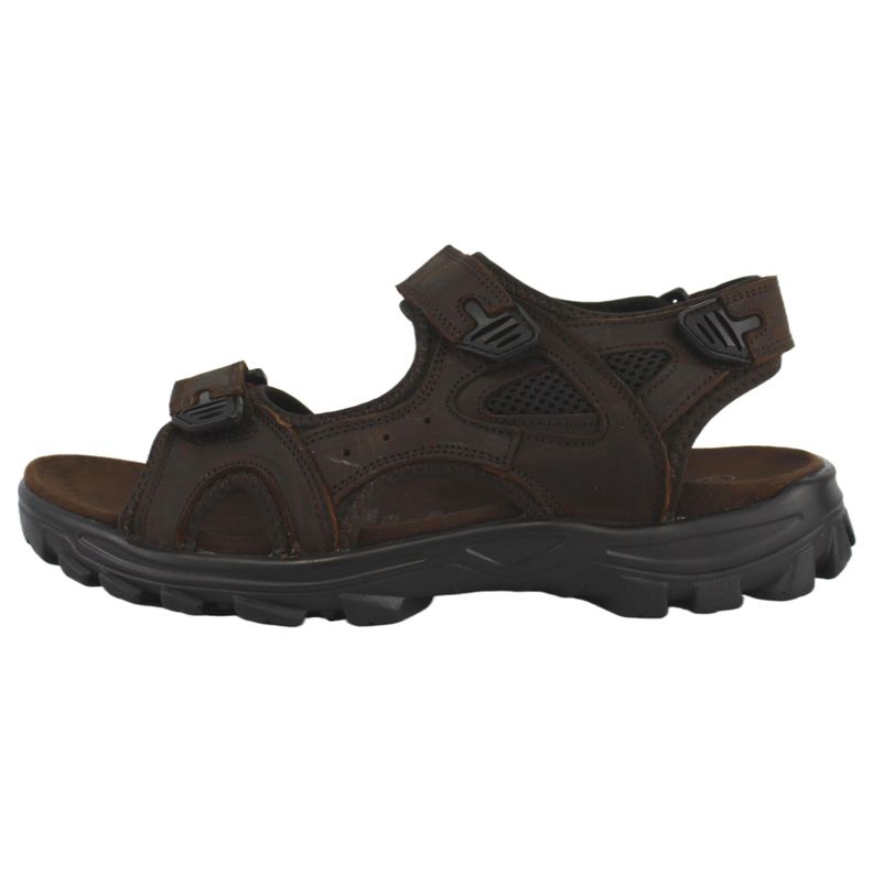 Sandalia Cuero Sport Hombre 121-0