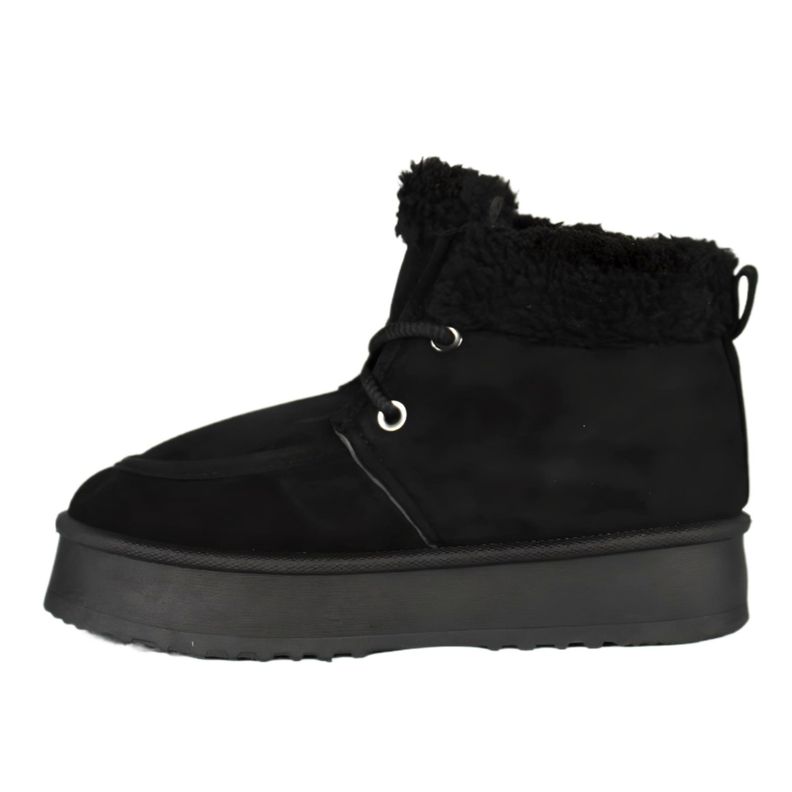 Pantubotas Cordones Chiporro Mujer 17 Yassne Negro-3