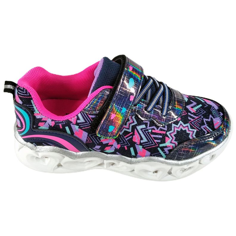 Zapatilla con luces de niña A12-1
