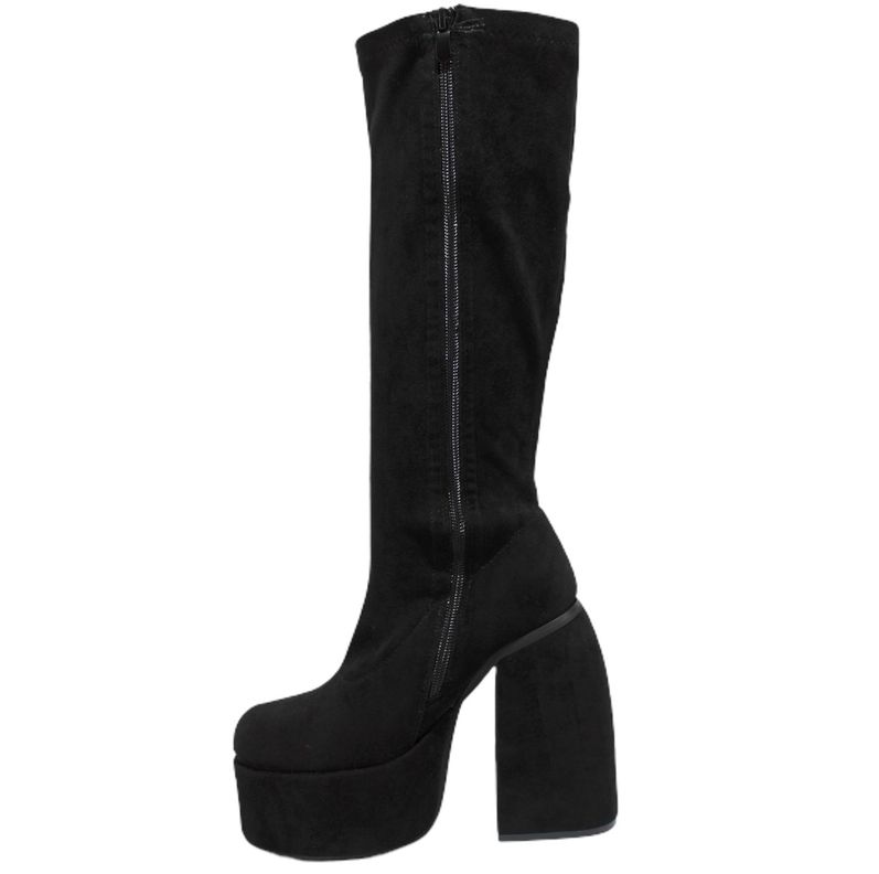 Bota de mujer con plataforma Y72 Gamuza Yasna-3