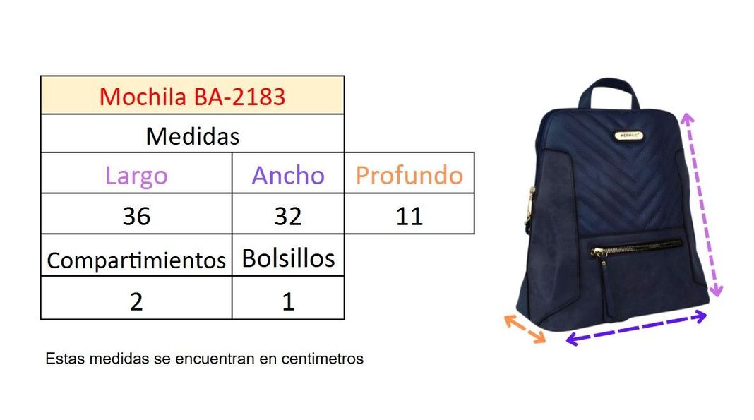 Mochila Mujer 2183 Ngero Yassne -3