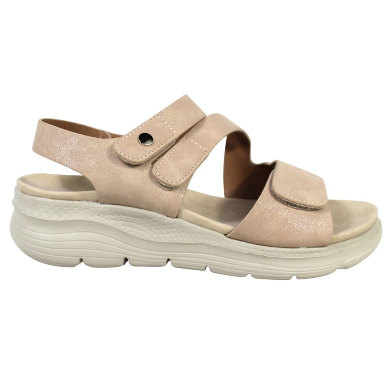 Sandalias de Mujer con Plataforma Ligera PG5243 Rosado