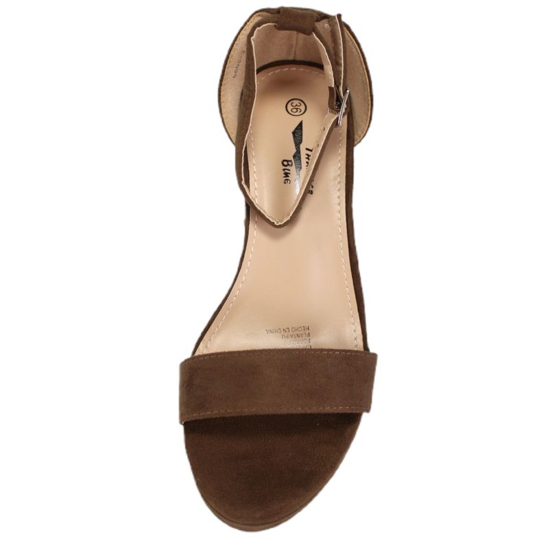 Sandalia Mujer Taco Alto 56 Yassne Marron-2