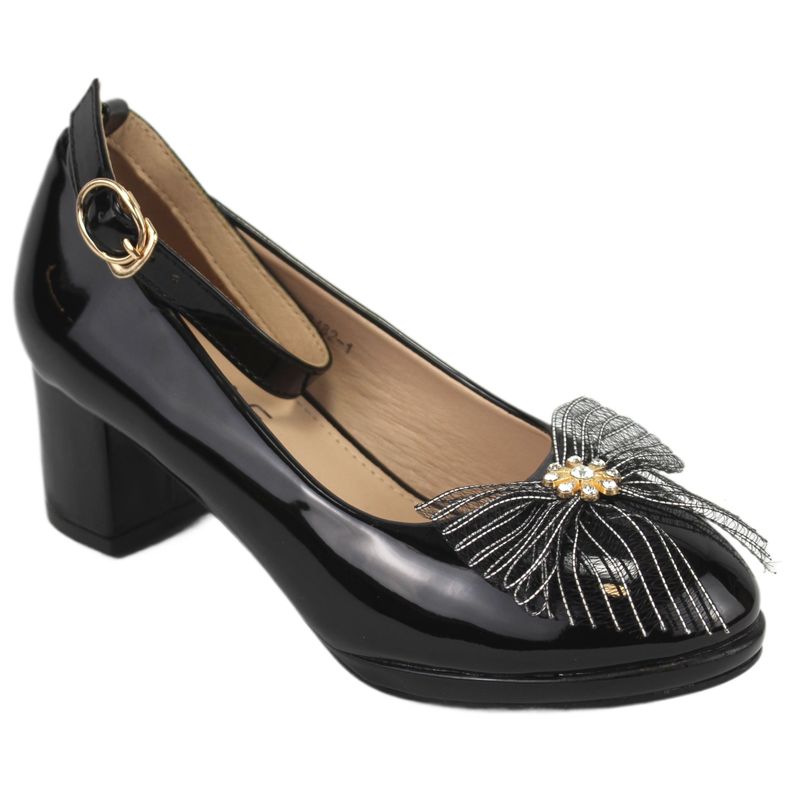 Zapato formal de Niña Taco Medio 82 Yassne-1