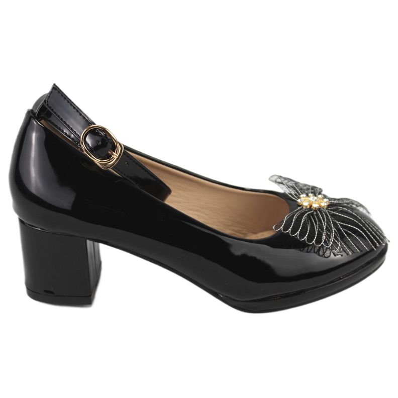 Zapato formal de Niña Taco Medio 82 Yassne-2