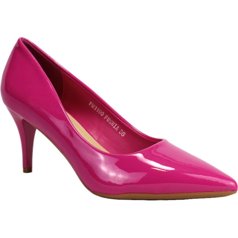 Zapato de Tacón Elegante Fucsia 100 Yassne-1