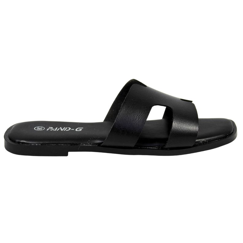Sandalias de Mujer con Doble Correa PG5237 Negro