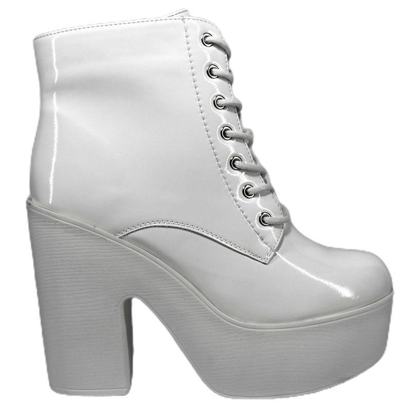 Botin taco alto Mujer con Plataforma G260 Yasna-0