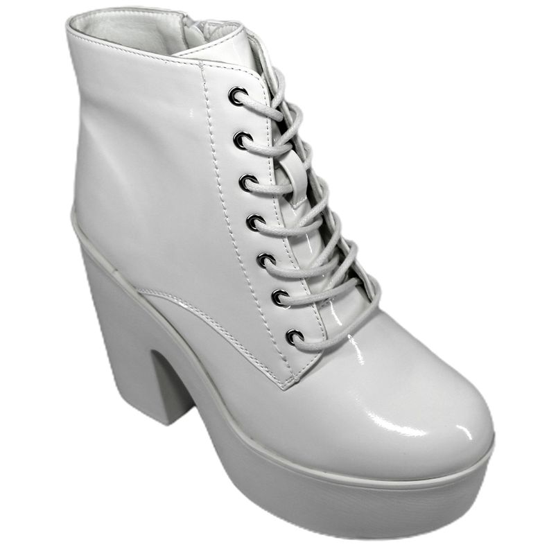 Botin taco alto Mujer con Plataforma G260 Yasna-1