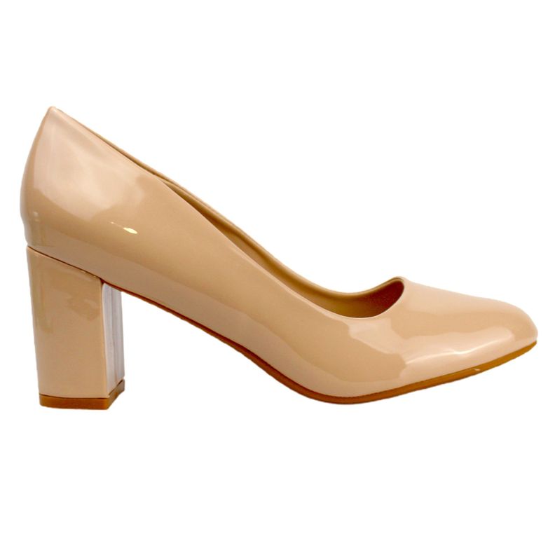 Zapato vestir taco cuadrado para Mujer u71 Yassne Rosado-0