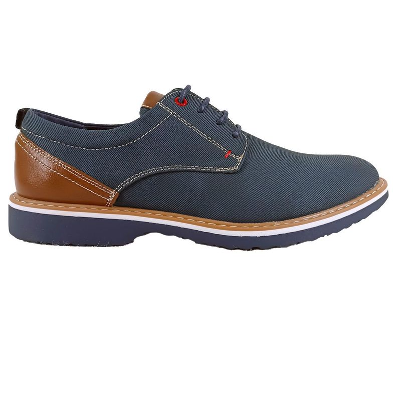Zapatos de Casual de hombre X6 Azul-1