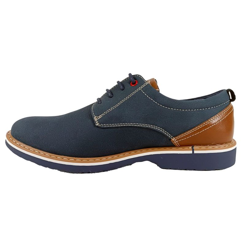 Zapatos de Casual de hombre X6 Azul-2