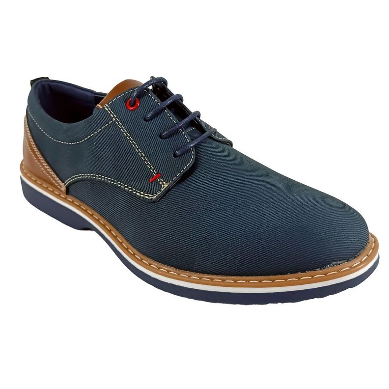 Zapatos de Casual de hombre X6 Azul-0