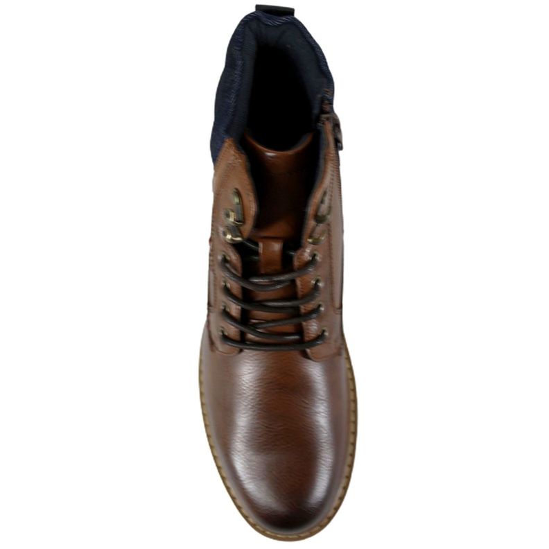 Botin Casual de Hombre con Cierre y Cordon MB57-3