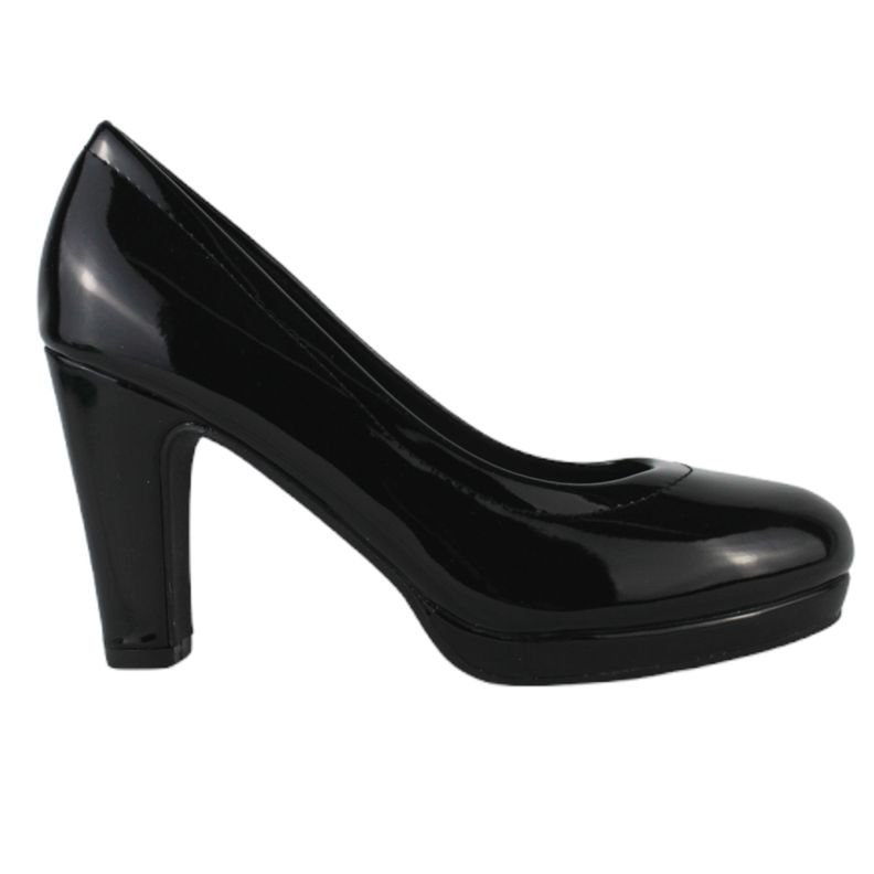Zapato de fiesta mujer taco alto 45 Yassne Negro-0
