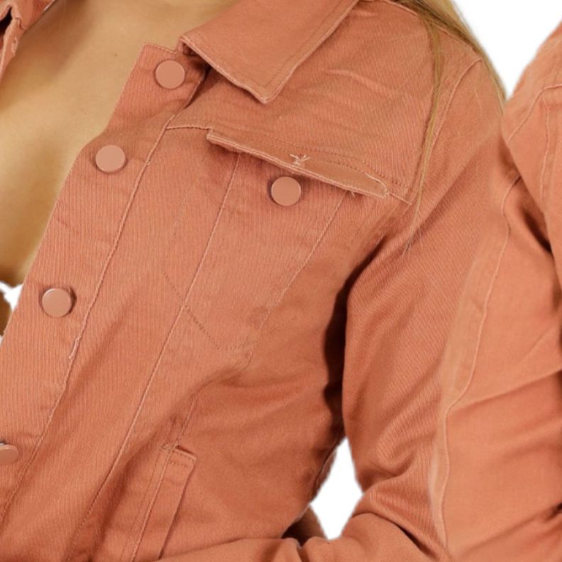 Chaqueta de Mezclilla para Mujer  J86 Yassne-3