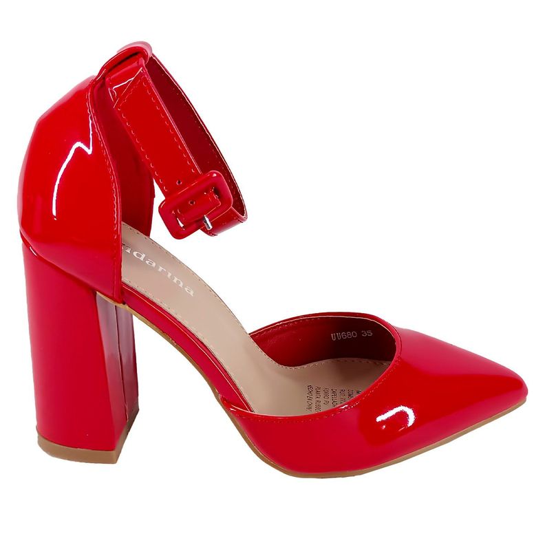 Sandalias de Mujer 680 Rojo-0