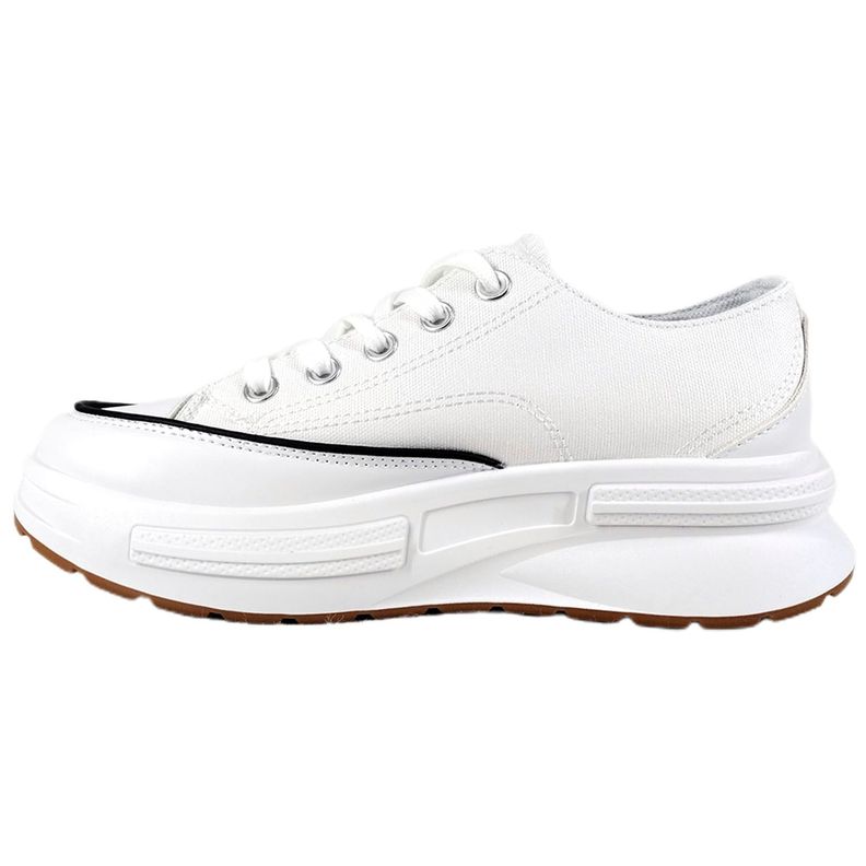 Zapatilla Urbana de Mujer Con Plataforma J26 Blanco-3