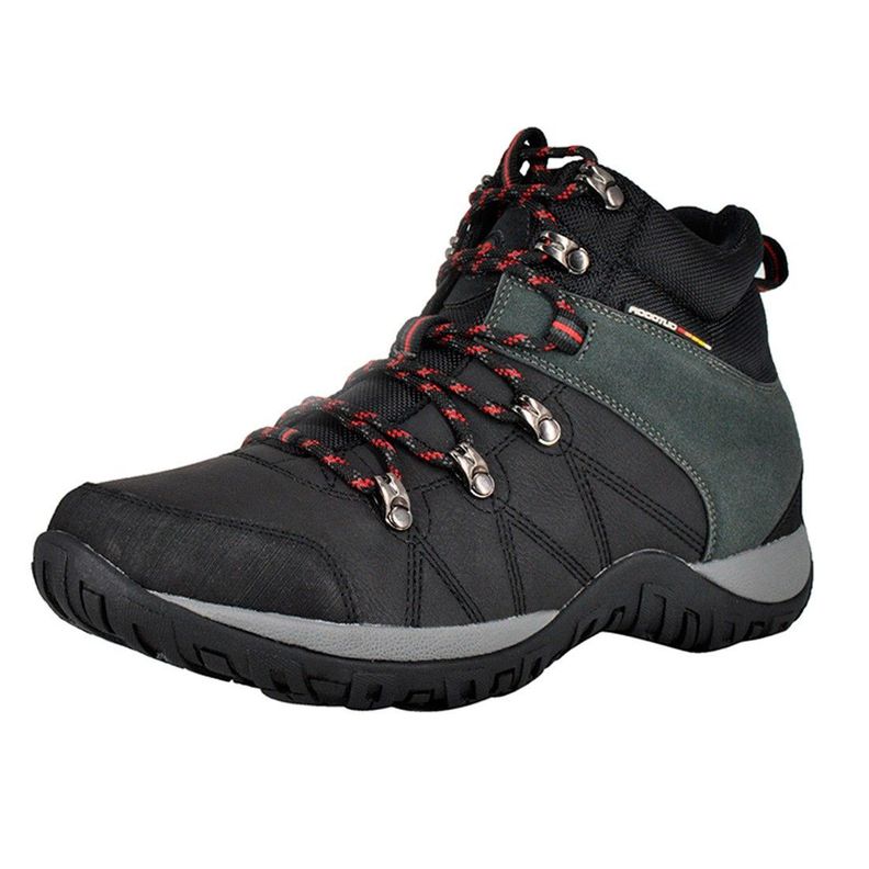 ZAPATILLA OUTDOOR HOMBRE UNISPORT SAMAN NEGRO-2