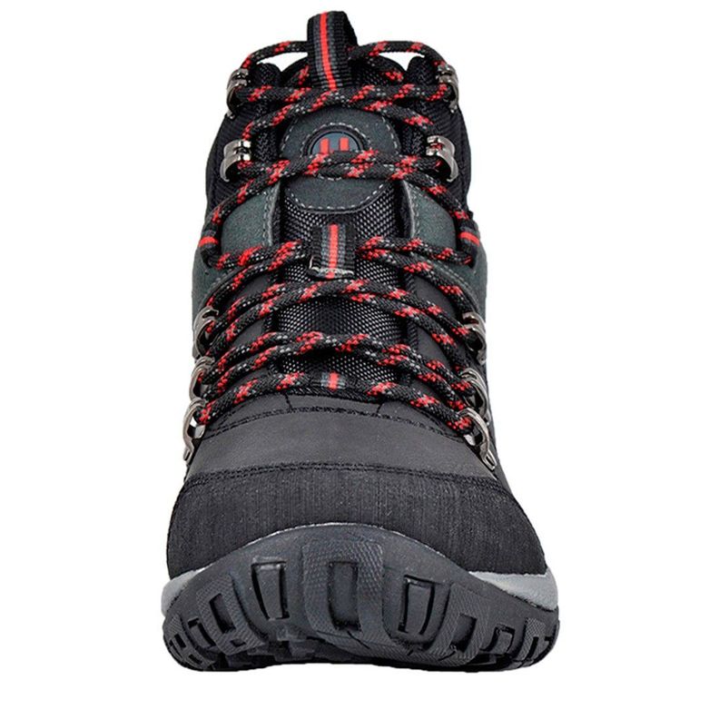 ZAPATILLA OUTDOOR HOMBRE UNISPORT SAMAN NEGRO-3