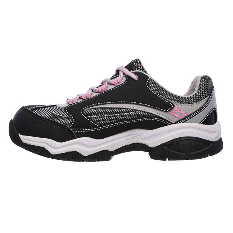 ZAPATILLA DE SEGURIDAD MUJER SKECHERS BISCOE NEGRO-2
