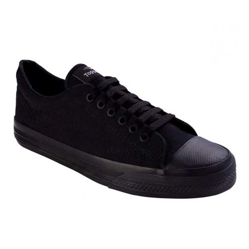 Zapatilla Derby Negro Monochrome Unisex Topper-0