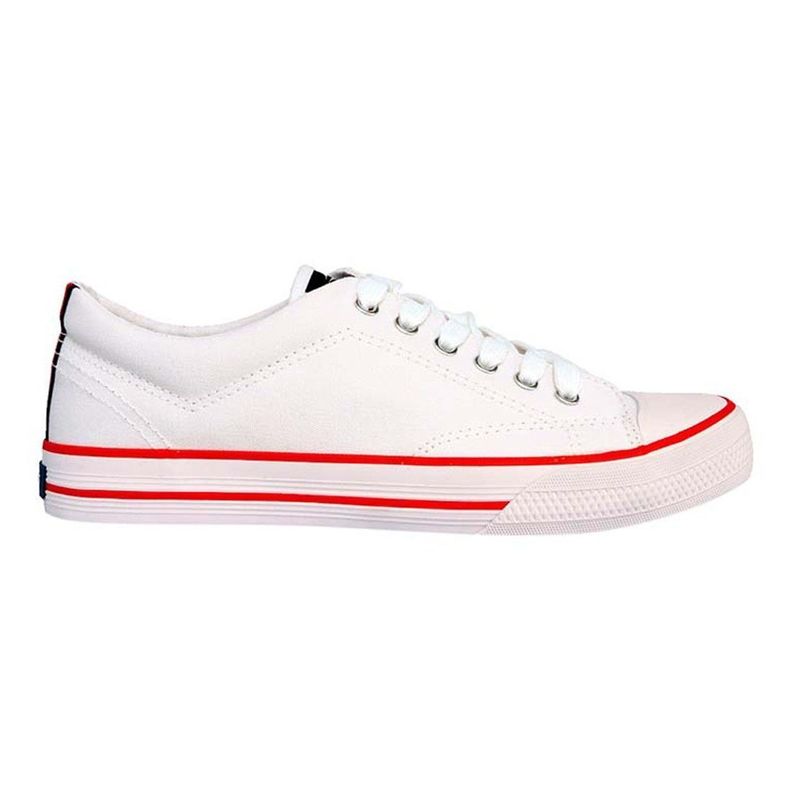 Zapatilla Lona Blanca Derby Unisex Topper-1